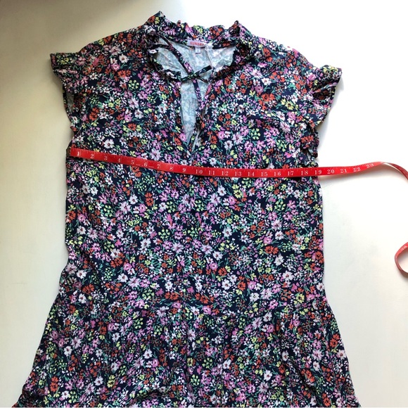 NWT Anthropologie Sundry Field Dress In Deep Navy Size Medium - Picture 14 of 15